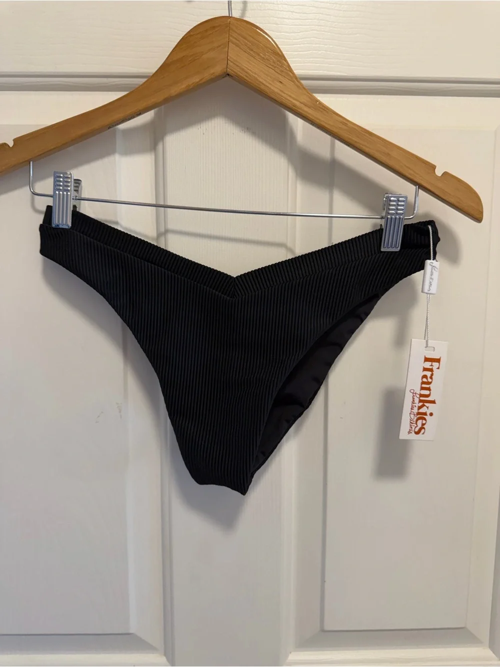 Frankies Bikinis Austin Bottom Black Size Medium